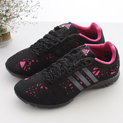 【女】Adidas☆FLUID TRAINER VARSI*運動鞋(桃/黑)